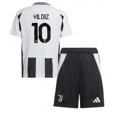 Juventus Kenan Yildiz #10 Hjemmedraktsett Barn 2024-25 Kortermet (+ korte bukser)